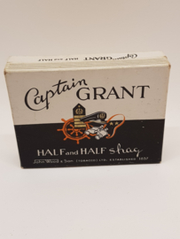 Tabakschachtel aus Pappe von Captain Grant aus den 1970er Jahren