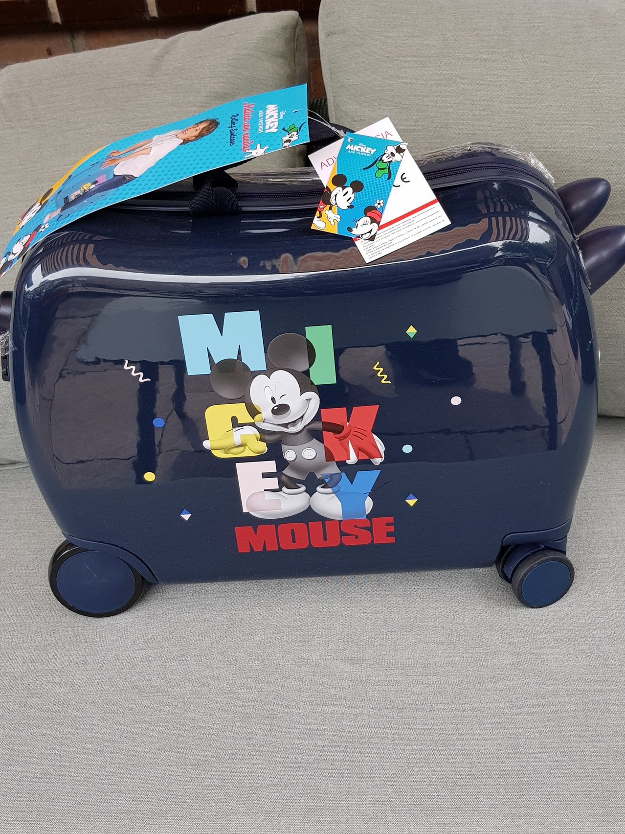 Kinderkoffer Mickey Mouse Disney navykleur