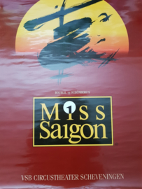 Musikplakat Miss Saigon