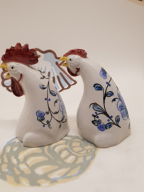 Pfeffer und Salz Anfora Huhn und Hahn