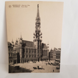 Brussels Town Hall grote ansichtkaart