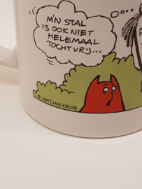 Tasse Jan Kruis mit Text