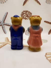 Salz- und Pfefferstreuer-Set mit braunem Bärenmotiv