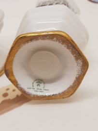 Dekorative Souvenir-Pfeffer- und Salzstreuer aus England