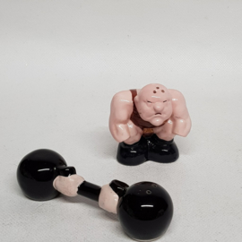 Peper en Zoutstel Gewichtheffer