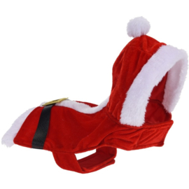 Hundemantel mit Hut Weihnachtsanzug kleiner Hund