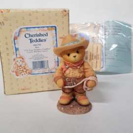 Cowboy Roy 466298 Cherished Teddies Nieuw