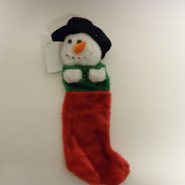 Fireplace Sock small Snowman