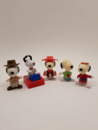 5 kleine Snoopy's van Mac.Donalds