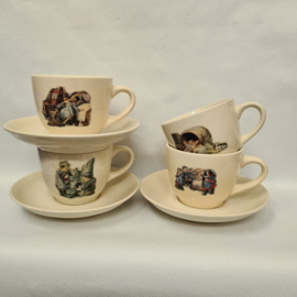 Ot and Sien cups and saucers