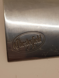 Chesterfield vintages counter ashtray chrome