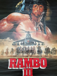 Rambo III Duitse Filmposter