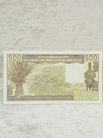 West Afrika 500 Francs uit 1985