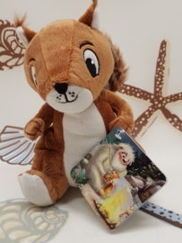 Eichhörnchen Kuscheltier mit Stoffaugen Neuheit