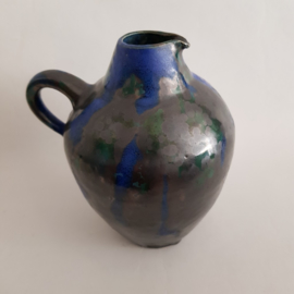 Vase Blue Shiny