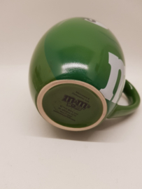 M&M large mug Green 2014