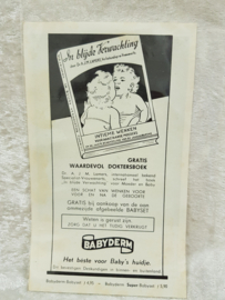 Babydermmappe Super-Baby-Set 60er/70er Jahre