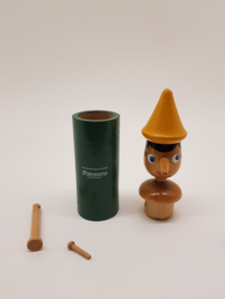 Pinocchio wooden piggy bank