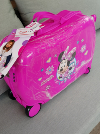 Children's suitcase Minnie Mouse Disney Fuchsia