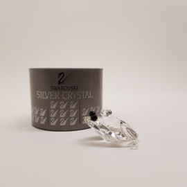 Swarovski Silver Crystal Frog mit Box