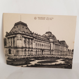 Brussels King's Hall large postcard