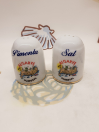 Salz- und Pfefferstreuer aus der Algarve, Portugal