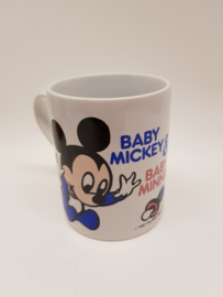 Baby Mickey & Baby Minnie Tasse aus dem Jahr 1987