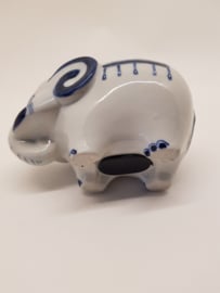 Elephant porcelain piggy bank