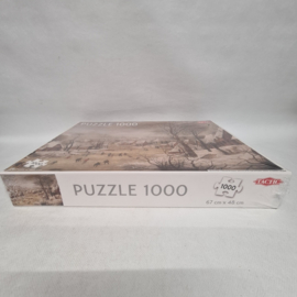 Pieter Breughel Puzzle Winterlandschaft