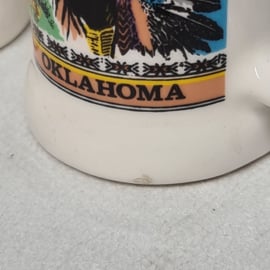 Salz- und Pfefferstreuer der Oklahoma-Indianer aus Amerika