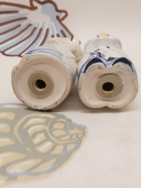 Salz-und-Pfeffer-Paare auf holländischen Bauernhöfen