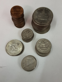 Amerika 61 diverse munten
