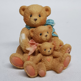 Theadore,Samantha and Tyler 950505 Cherished Teddies