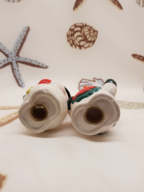 Salz- und Pfeffer-Schneemänner