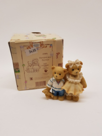 Bernard and Bernice CT972 Cherished Teddies met doosje