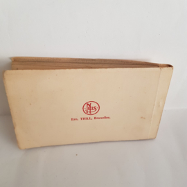 Grottes de Han, 24 briefkaarten, entreebewijs en biervilt uit 1956