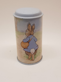 Beatrix Potter savings tin 1988