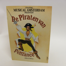 De Piraten van Penzance musical programma boekje