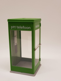 PTT telephone box piggy bank 1:20