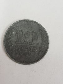 Netherlands 10 cents 1942 zinc