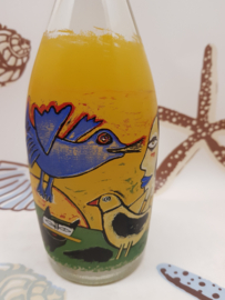 Corneille leere Champagnerflasche