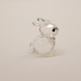 Swarovski Silver Crystal Hare Mini mit Box