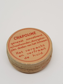 Chapoline antique tin