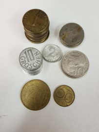 Austria 41 various coins