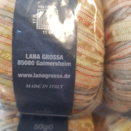 Grossa Lana Party Print 11 balls of wool.