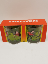 Suske und Wiske Suske Gläser 2 Stück
