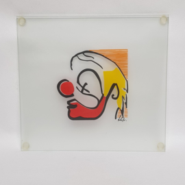 Clini Clowns glass mouse pad, Henriette Alexander