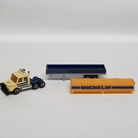Streichholzschachtel Michelin Scania T142 mit Anhänger