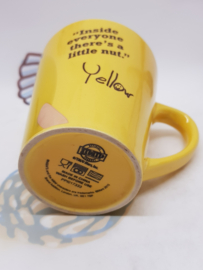 M&M Mug large yellow