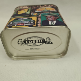 Fossil tin from 1999